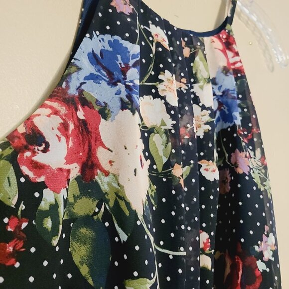 IZ Buyer | Women's Multi-Colored Mixed Print Belted Mini Dress (Size Medium) - Picture 3 of 14